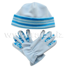 Polar Fleece Hat &amp; Gloves Set